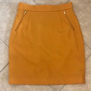 Orange skirt